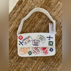 Viral Made in India✨Worldwide Passport Travel Beaded Shoulder Bag- Multicolor